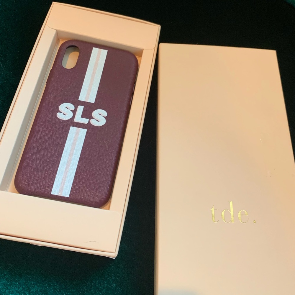 The Daily Edited Monogrammed iPhone X/CS Case